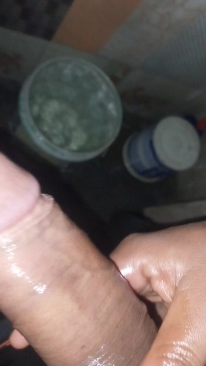 Smoking desi handjob
