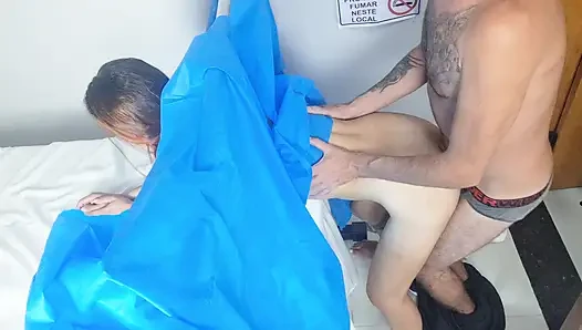 Fake Doctor Fucks Patient During Exam!
