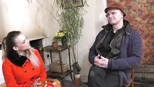 Cewek rambut pirang, toket besar, memek becek 6636