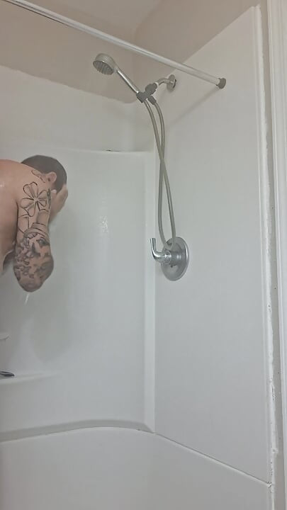 I shower alot