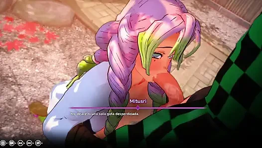My Hentai Fantasy - The Farewell Blowjob with Mitsuri Kanroji from Demon Slayer: Kimetsu no Yaiba