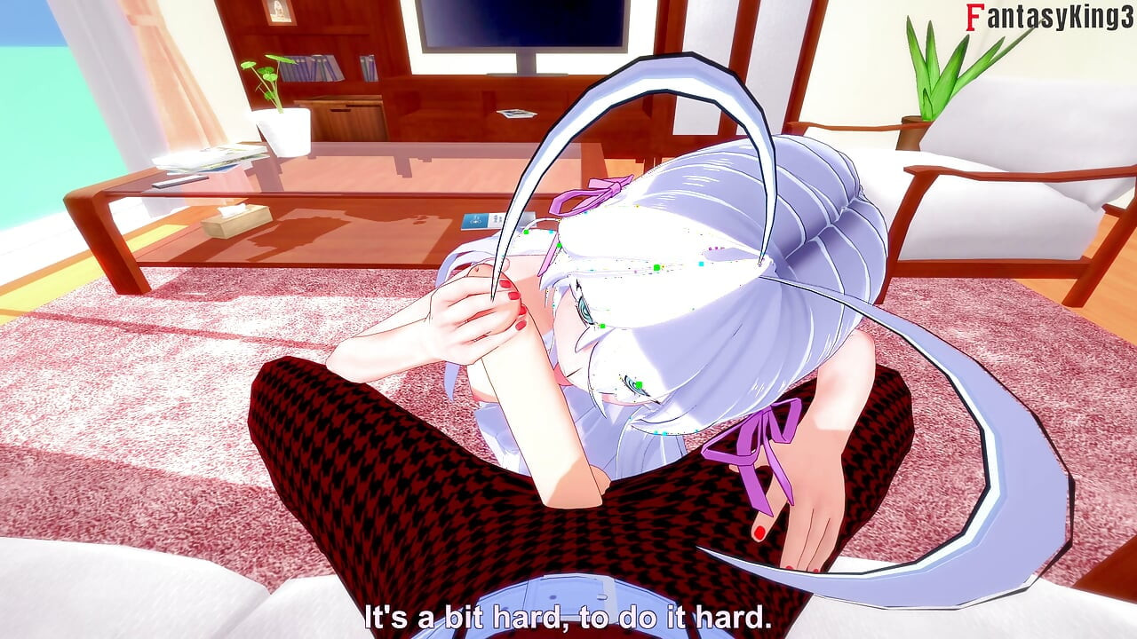 Hot teacher Rossweisse invites me to her house to fuck - HS DXD NTR Madness 13