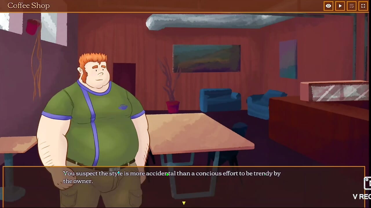 Your favorite lumberjack fucks chubby young man in the cabin.