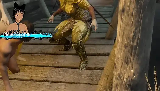 Skyrim b dan l mod - menemukan morgaine dan membantu kebutuhan seksualnya