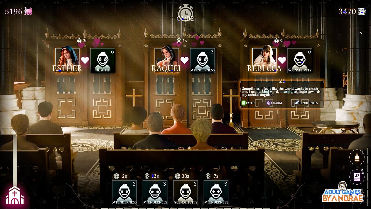 Sisters in Sin Gameplay Part 10 - Lust Tries to Rebuild Trust with Raquel