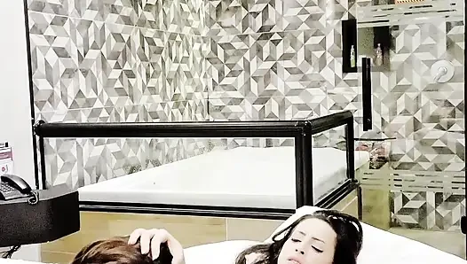 Enjoying Myself with My New Friend I Met at the Bar