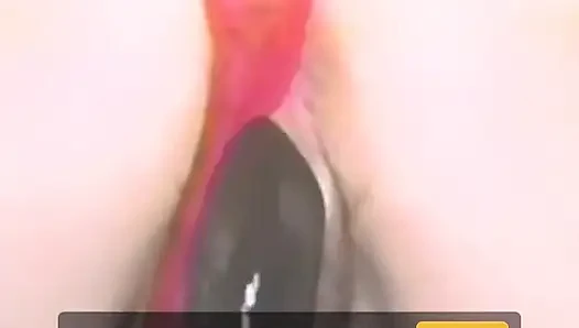 A Small Tits Brunette Gets Busy with Four Dildos