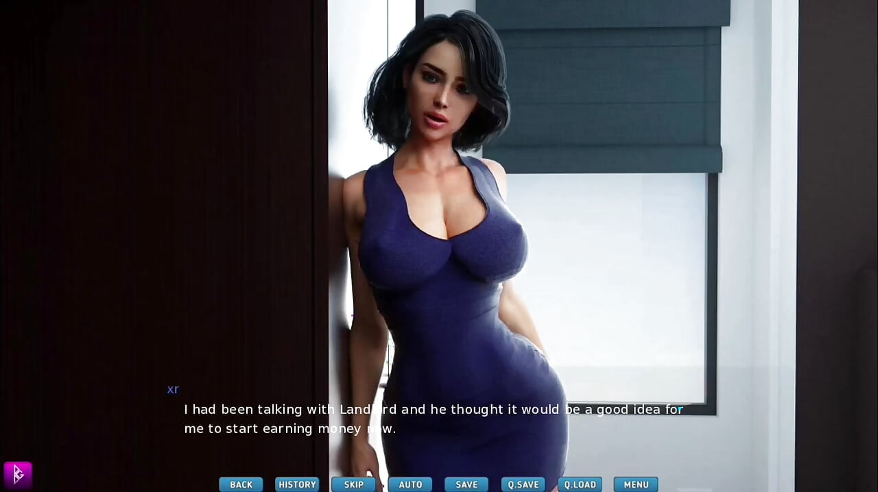 O doamnă sexy își sărută pasiunea pentru prima dată - joc