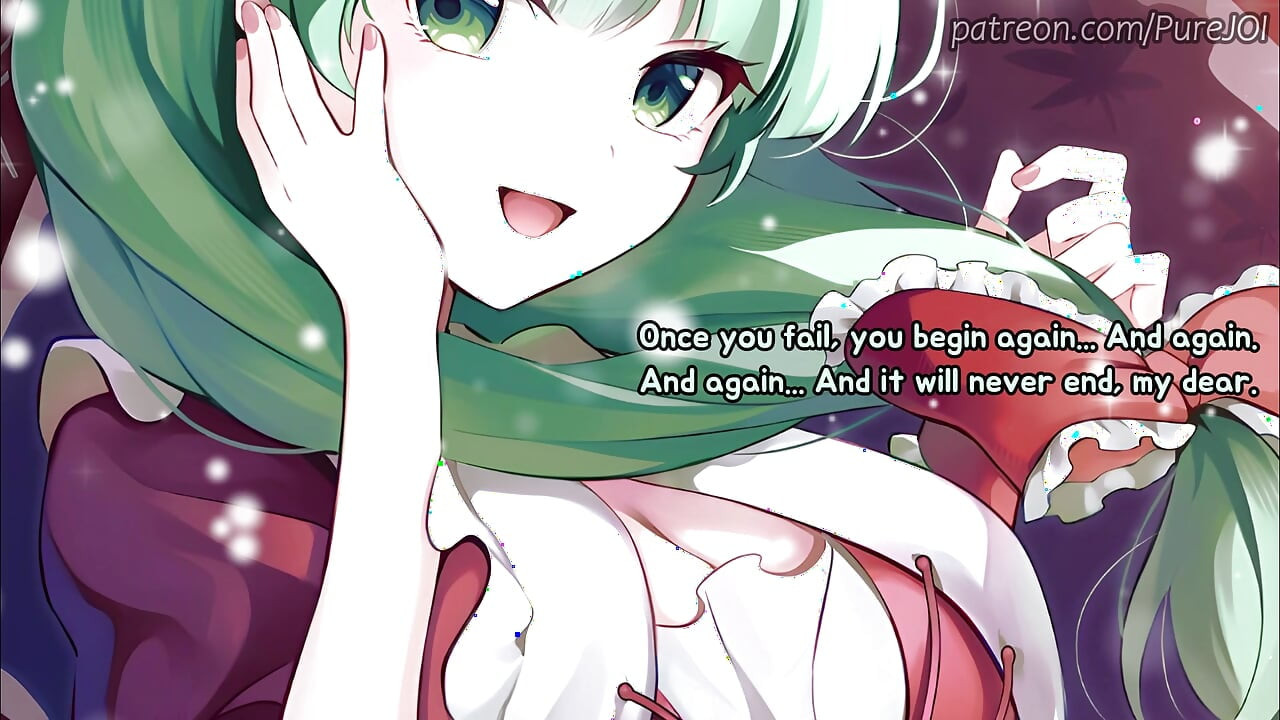 Test your cock's endurance with Touhou Project's girls! (JOI)