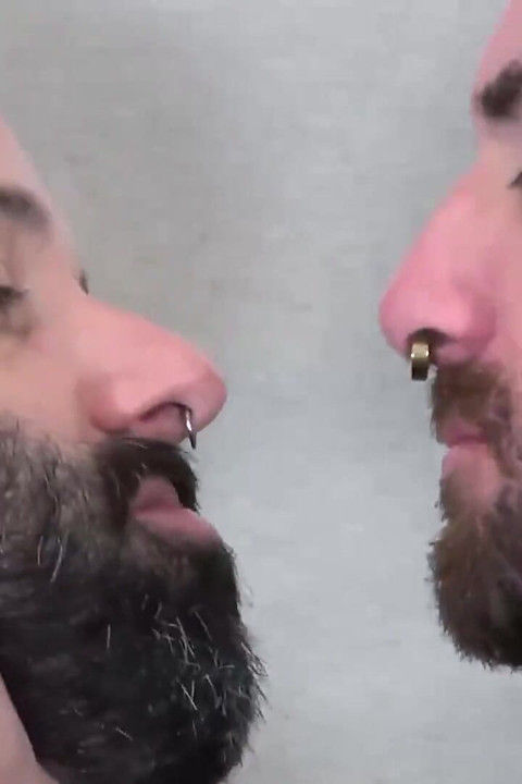 Bearfilms Hairy Bears Max H. and John Lock Rough Fucking