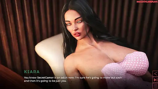 The Synthetic Part 11 By Carbon - Stepmom Has The Best Huge Boobs & Juicy Nipples , Two Sexy MILFS