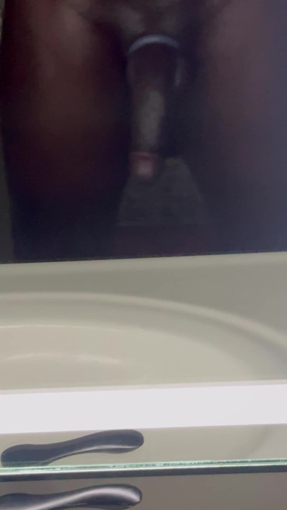 Stroking my meat