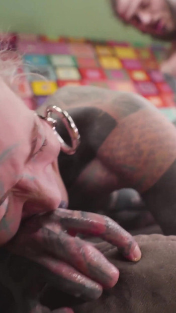 Stunning moment from "Anuskatzz puts her new porn partner to the ultimate test"