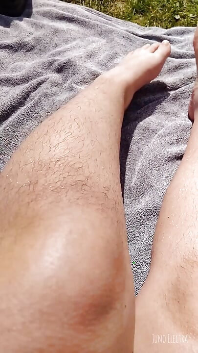 Hairy Legs at the Lake
