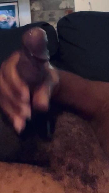 Stroking this dick before work