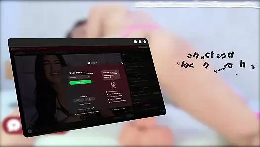 Sıska seksi esmer sıkı amcık dildoyla orgazm oluyor - cristinapuerta_
