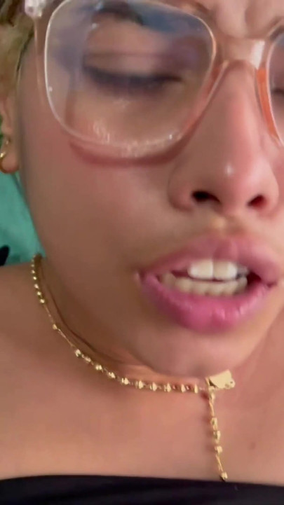 Iconic moment from "She loves me to touch her whenever we are alone to my sexy horny best friend, she asks me to show her"