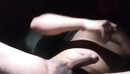 Jerking off and cumming