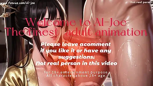 The ancient clothing collection has brought forth the beautiful ladies! More BLOWJOB - Episode Two, AI-generated