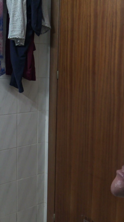 risky toilet sex with stepson while my husband is in the living room | Clip 1