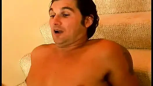 Playful fair-haired housewife asked plumber about extra service