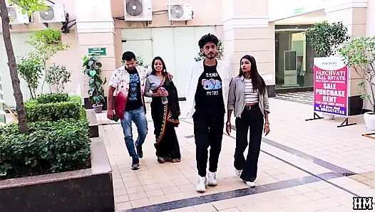 Video seks foursome foursome bareng pasangan hot india!