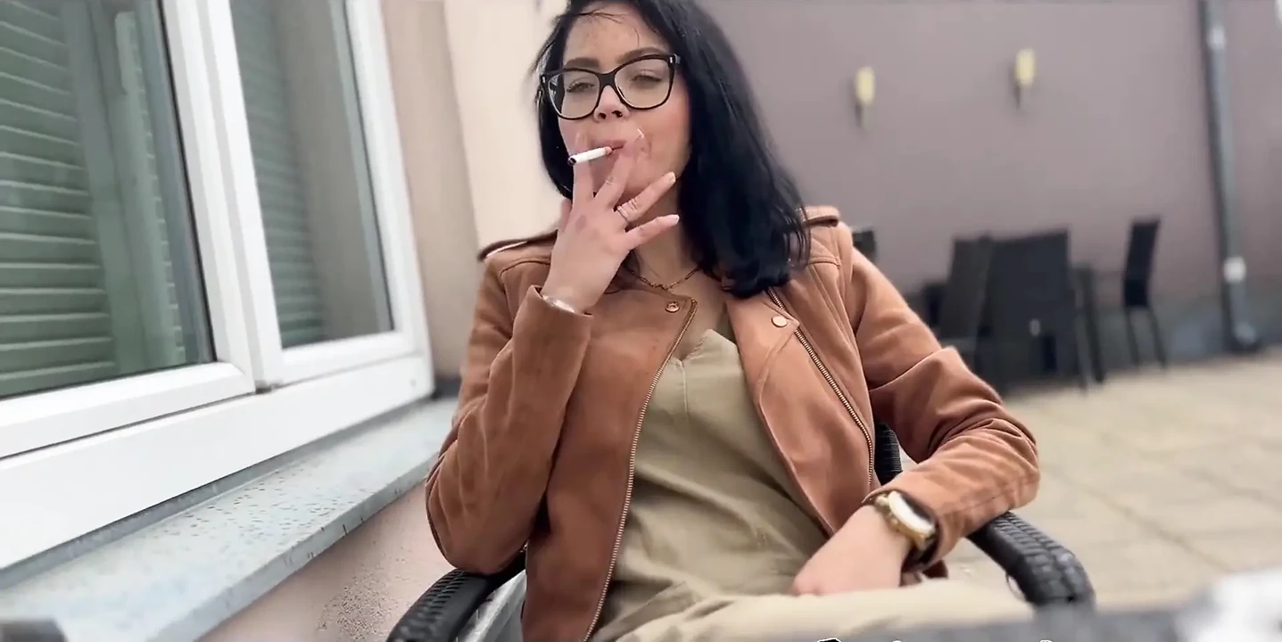 Smoking in the Rain on the Hotel Roof:)
