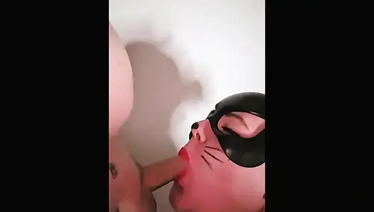 Милый Немецкий BBW Котёнок Xmaskedmomwifex Любит Делать Минет