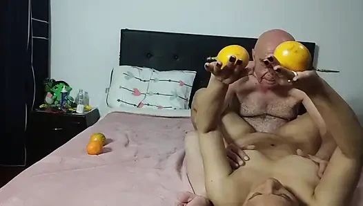 Trapped Between Legs with Garabas and Olga