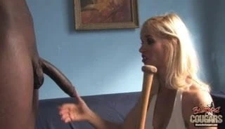 Mature mom Tabitha takes big black cock