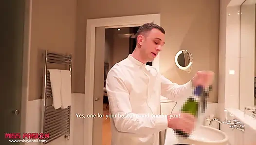 Cheating Wife Cheats On Her Husband With Hotel Waiter