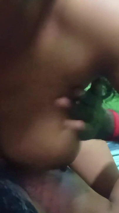 He is squeezing Ammu's breasts and drinking milk 107 | Clip 1
