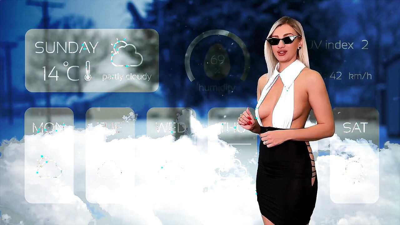 The TV Presenter Didn't Know About the Live Broadcast and Had Sex with the Cameraman