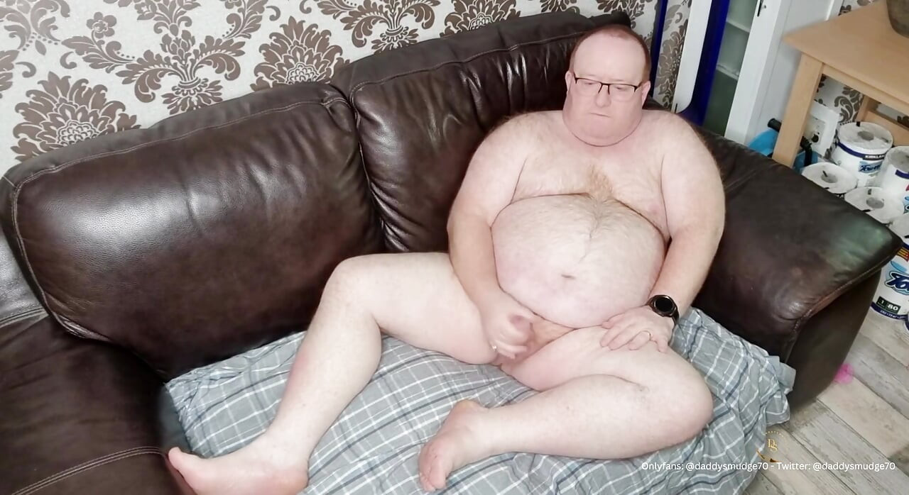Daddy Cums on Couch