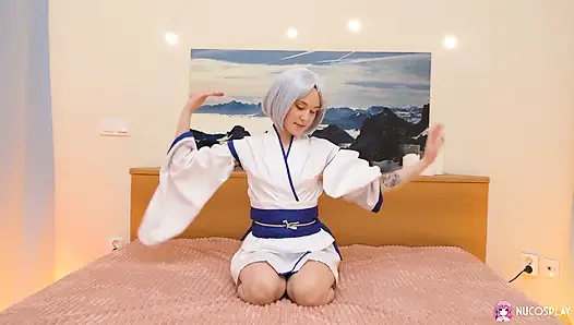 Ally si cewek sange kimono lagi asik masturbasi kayak ibu rumah tangga jepang