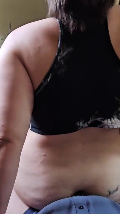 Stunning moment from "He helped me to my room so I tipped hit by sucking his cock titty fucking him riding is cock reverse"