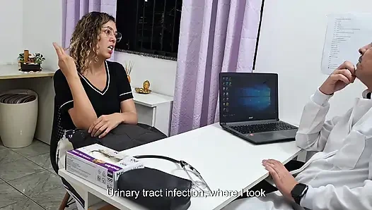 Öğrenci doktora gidiyor ve karına karın ağrısı muayenesi yapıyor. POV