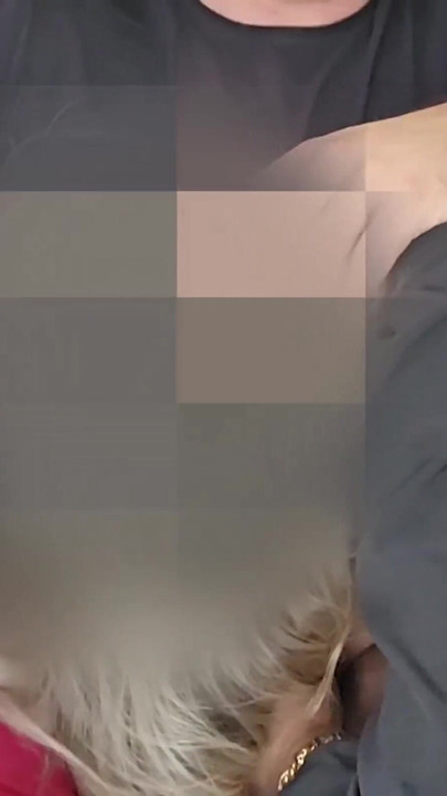 Sex in the car with a motorcycle courier in the middle of Central Avenue- Dogging Cuckold Driving | Clip 1