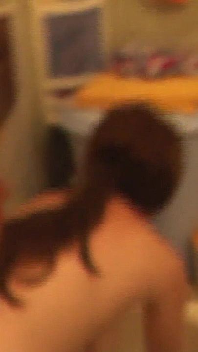 Stunning moment from "Stepmom goes to bathroom, wanks pussy, student stepson watches"