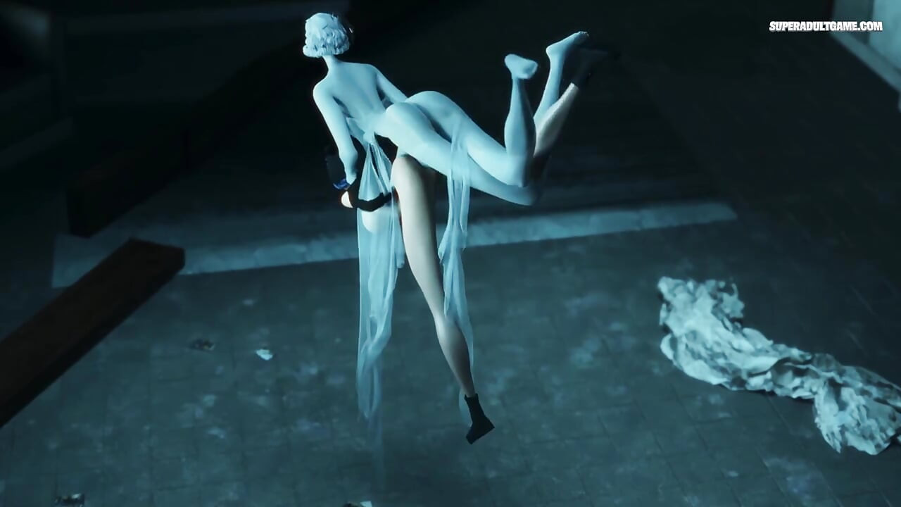 The Haunted Sex Mansion - Curious Teen Find The Futa Sex Ghost And Got Creampied ( 3D Uncensored )