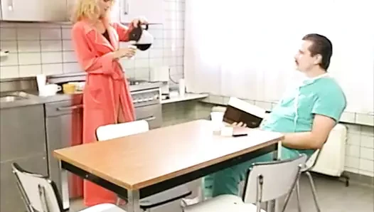 Blonde Patient Makes Advances to a Hospital Doctor