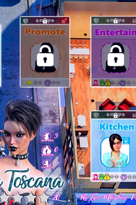 Noemi's Toscana Rebirth: caliente novia ep 10