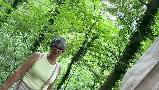 Madam O Outdoor Anal 7 - up on the Hill