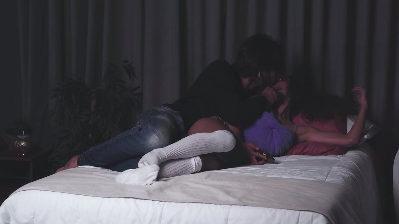 He Sneaks in Through the Window to Have Sex at Midnight