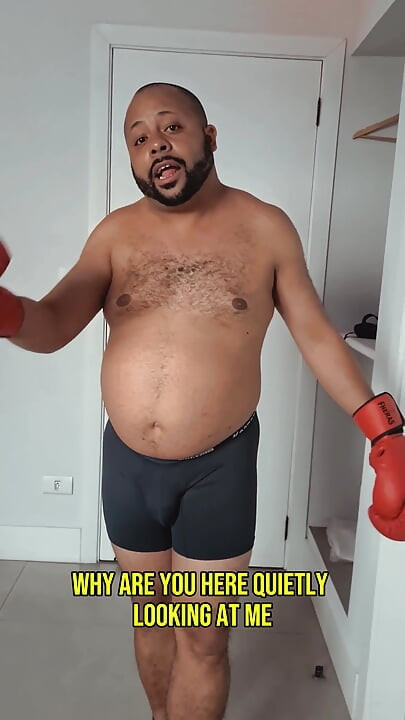 Bearzinho Black - dominare cu box cu vedere la persoana 1 (joc de roluri la hotel)