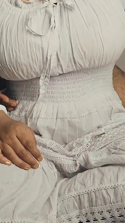 Captivating moment from "Indian male servant  caught with boss's wife's panty and handjob"
