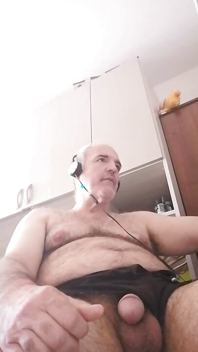 I Jerk My Cock Hard Enjoying Like a Pig While Watching a Porn Movie!