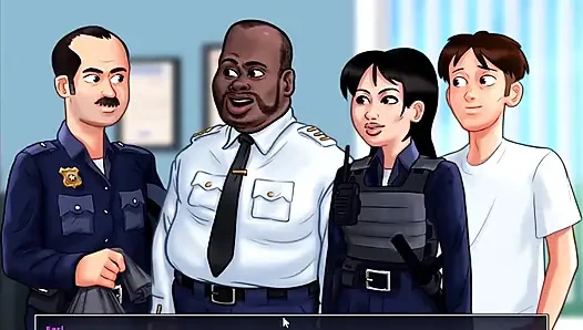 Summertime saga - Jenny hat ihr baby. Johannes fickte Odette auf dem fahrrad. Johannes fickte Roxxy