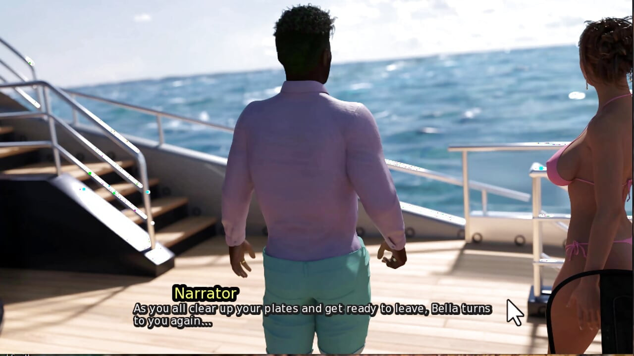 Lewd Island - 游艇上的漂亮女郎