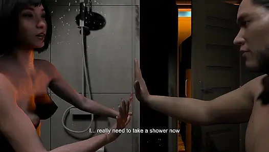 A Cock Thirsty Asian Maid In Her First Day At Work